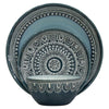 Teal Medallion 12-Piece Dinnerware Set