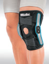Adjustable Hinged Knee Brace, Black, One Size Fits Most