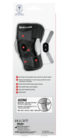 Adjustable Hinged Knee Brace, Black, One Size Fits Most